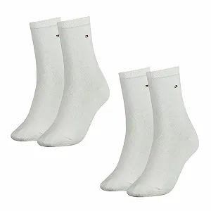 Шкарпетки Tommy Hilfiger Classic Жіночі, 4 пари (Білий, 35-38) - Фото 1