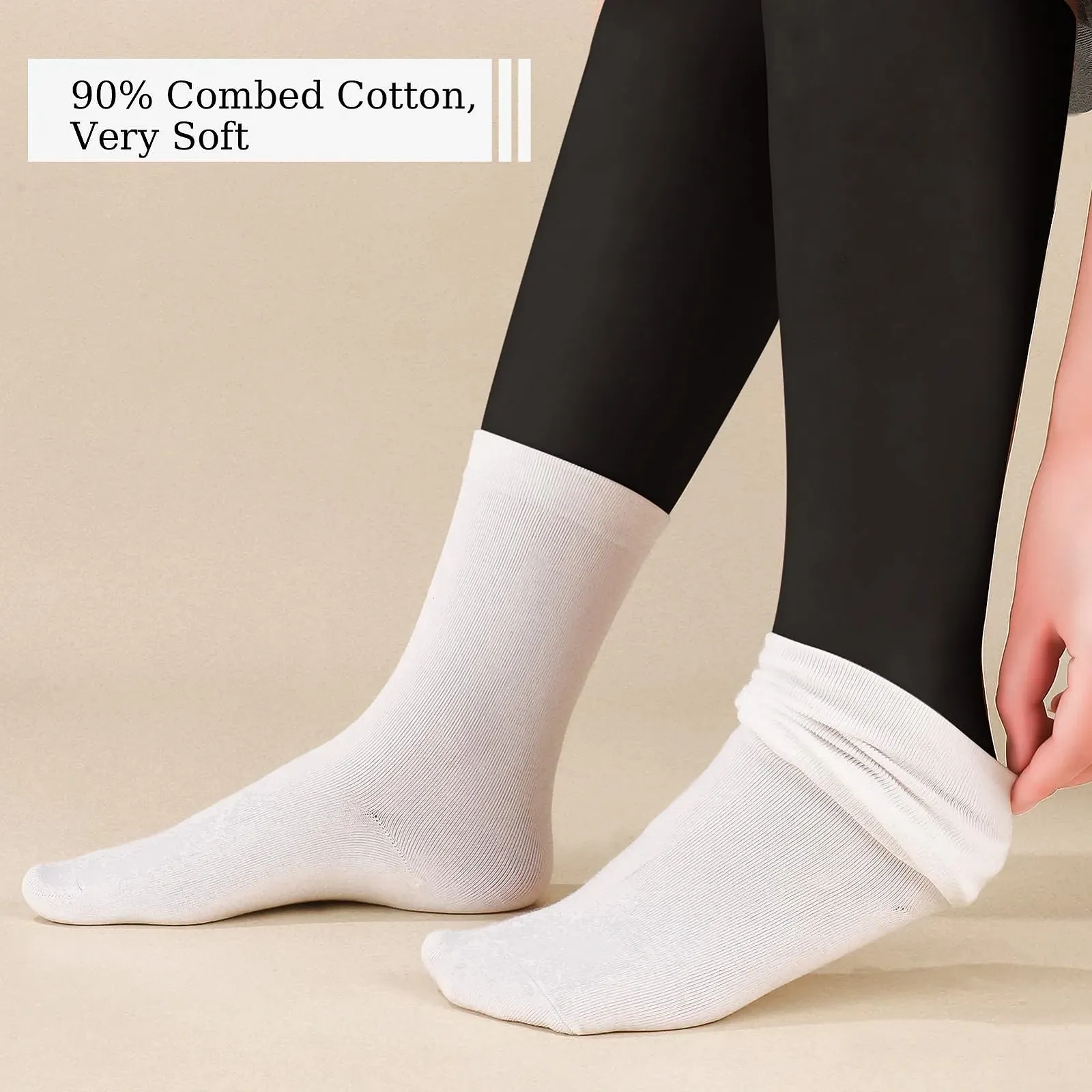 Шкарпетки Жіночі Бавовняні Дихаючі 35-39 (7 пар), фото №3 Шкарпетки Жіночі Бавовняні Дихаючі 35-39 (7 пар), фото №3