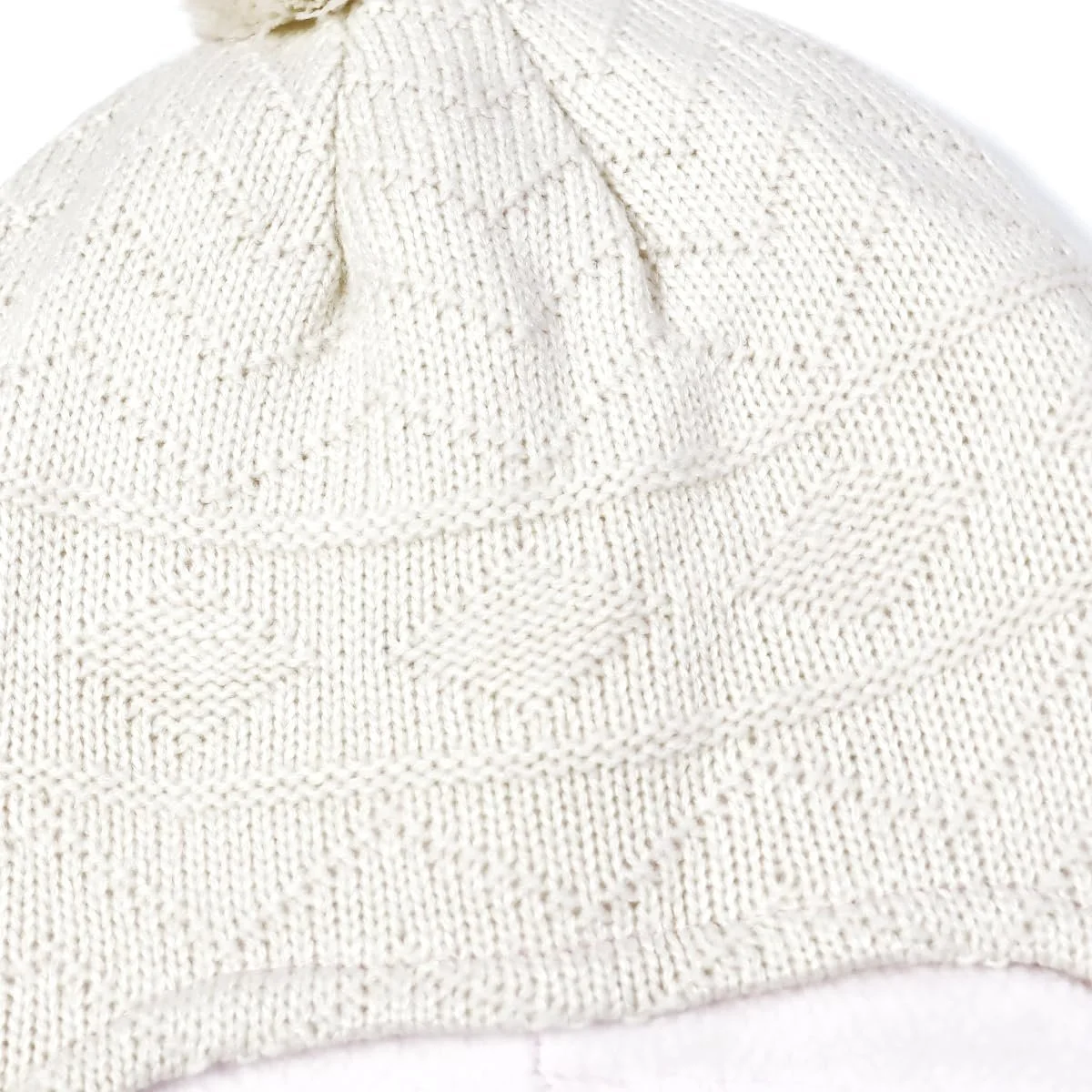 Комплект дитячий (шапка, шарф, рукавиці) JFAN з ромбоподібним візерунком, зимовий, теплий, 3 предмети, фото №3