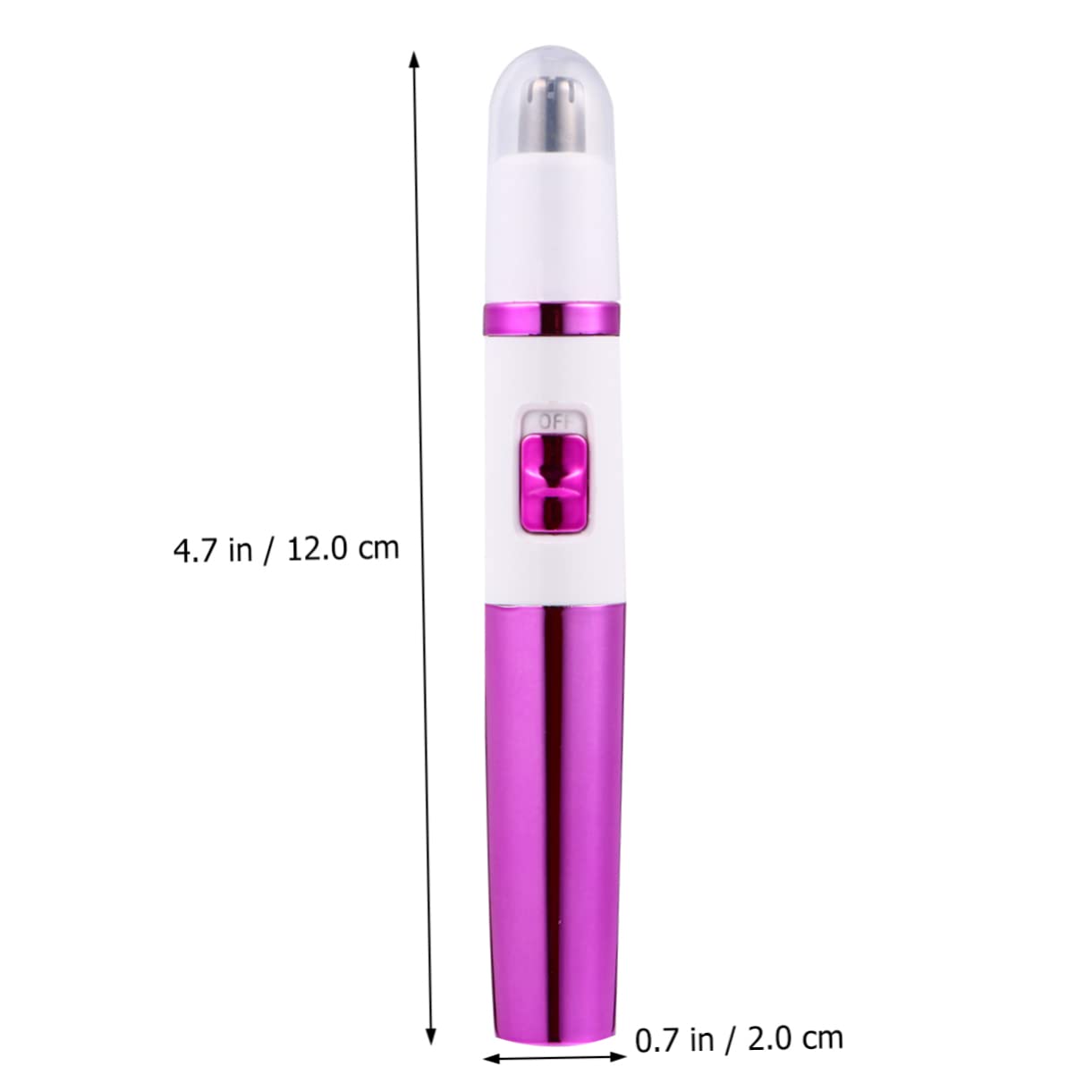 Тример MAGICLULU Nose Hair Trimmer Nose Hair Electric Face Razor Hair Remover Epilator Pen Shape Pack of 3, фото №2