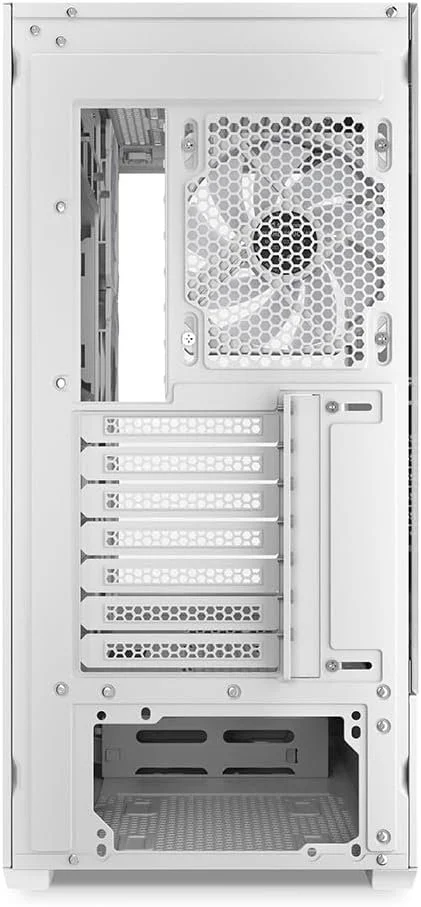 Корпус для ПК Sharkoon AK6 RGB White / Безшовне скло 270° / підтримка BTF / Без БЖ / Білий, фото №9 Корпус для ПК Sharkoon AK6 RGB White / Безшовне скло 270° / підтримка BTF / Без БЖ / Білий, фото №9