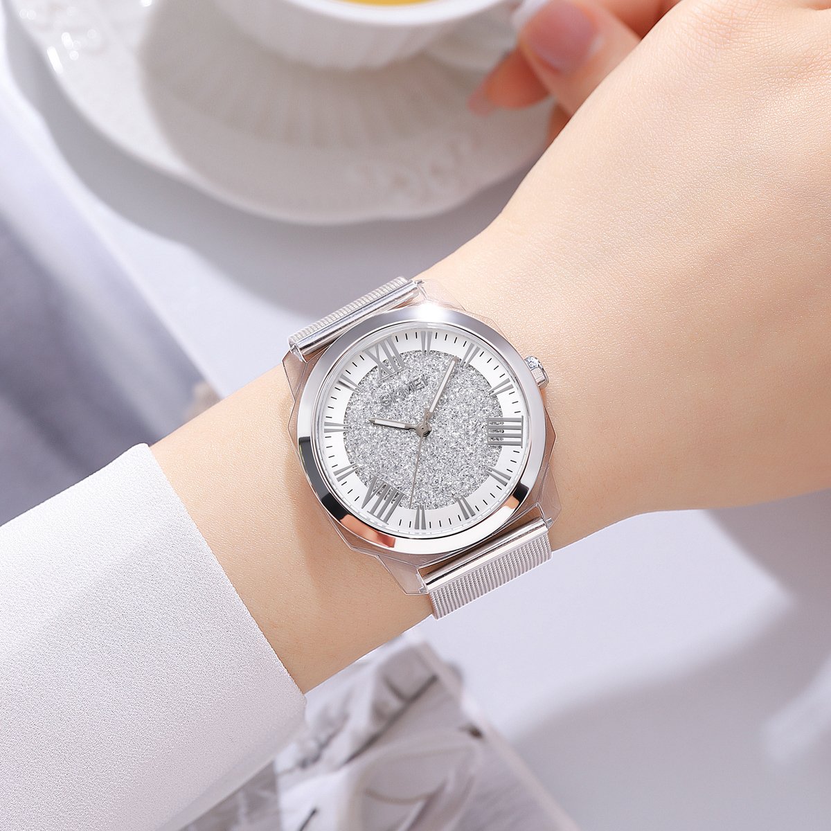 Годинник Skmei 2278SI Silver, фото №3