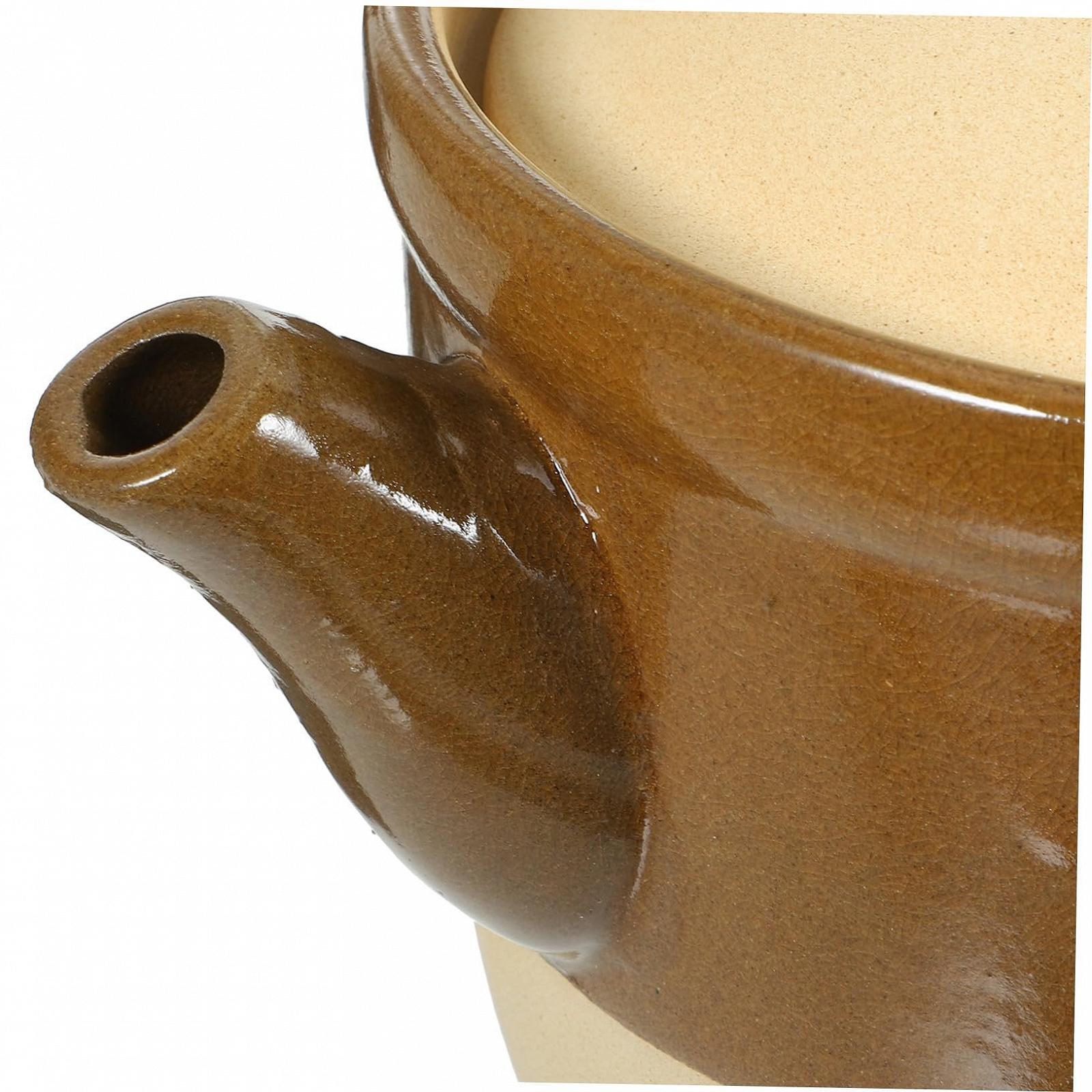 Кастрюля для трав VICASKY жаропрочная керамическая 2 л, фото №2