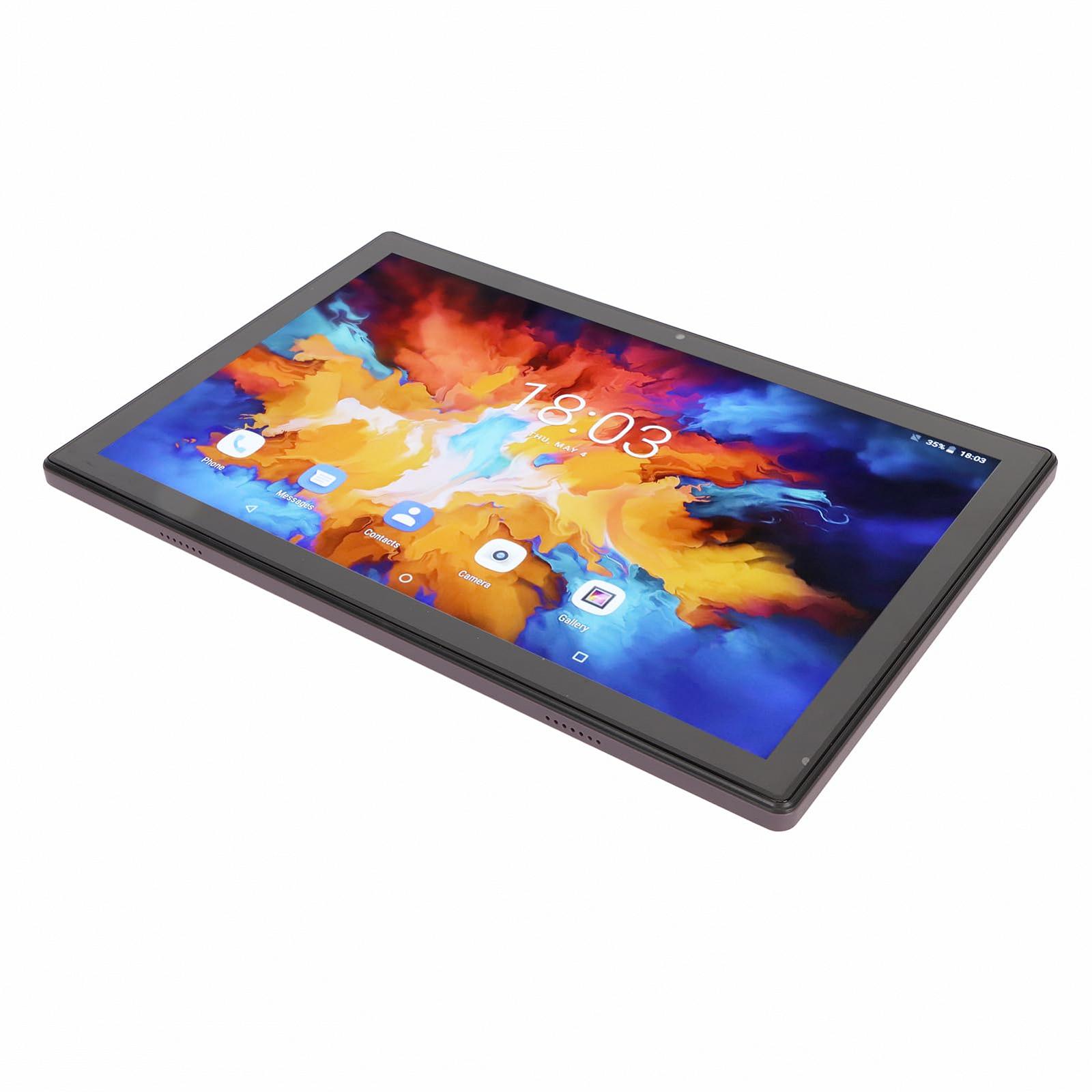 Планшет Plyisty 10,1 Дюйм 256 ГБ Память 12 ГБ RAM Окта-Ядерный Процессор Full HD Сенсорный Экран GPS 8800 мАч Две Камеры Фиолетовый, фото №3