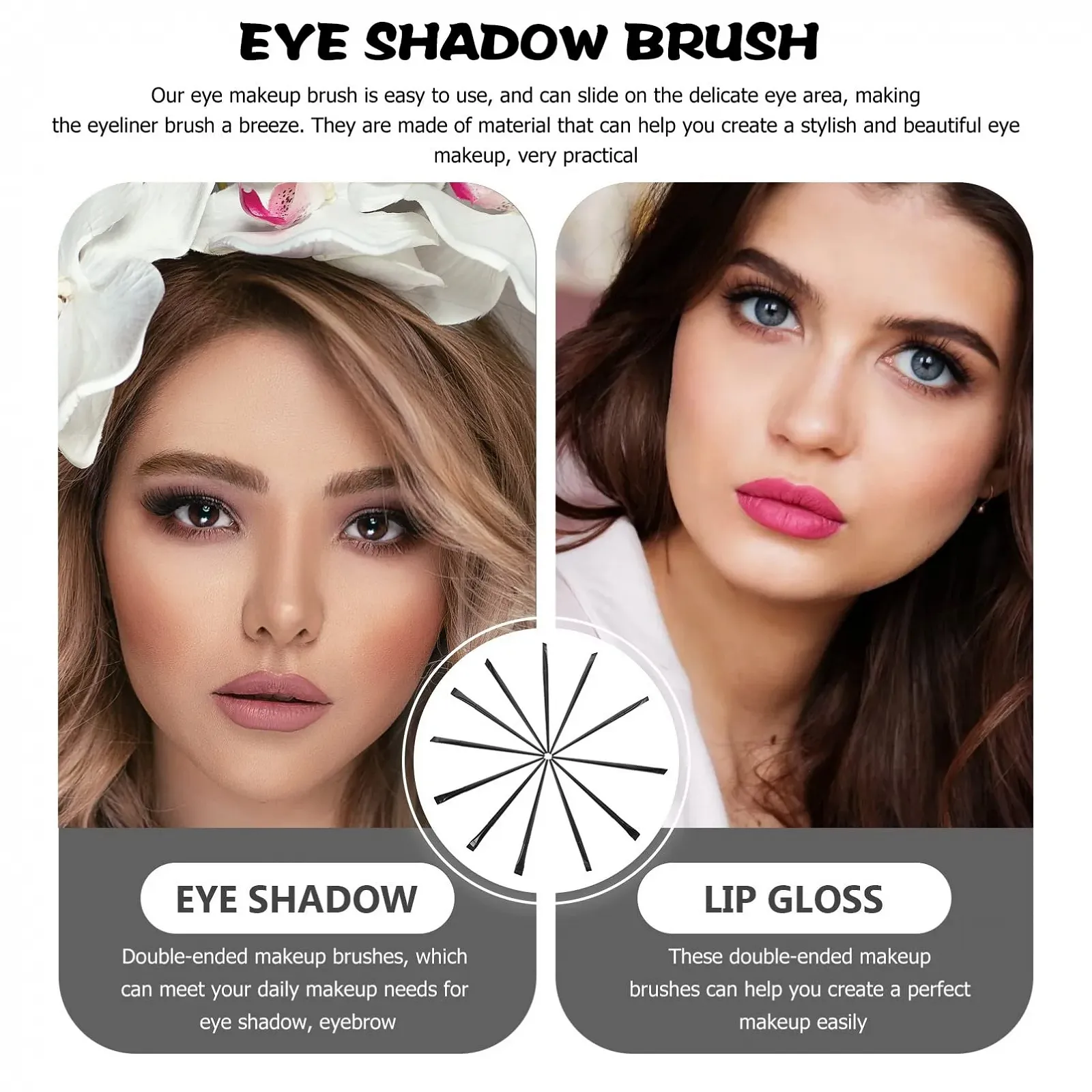 Кисти Beavorty для подводки глаз, фото №5