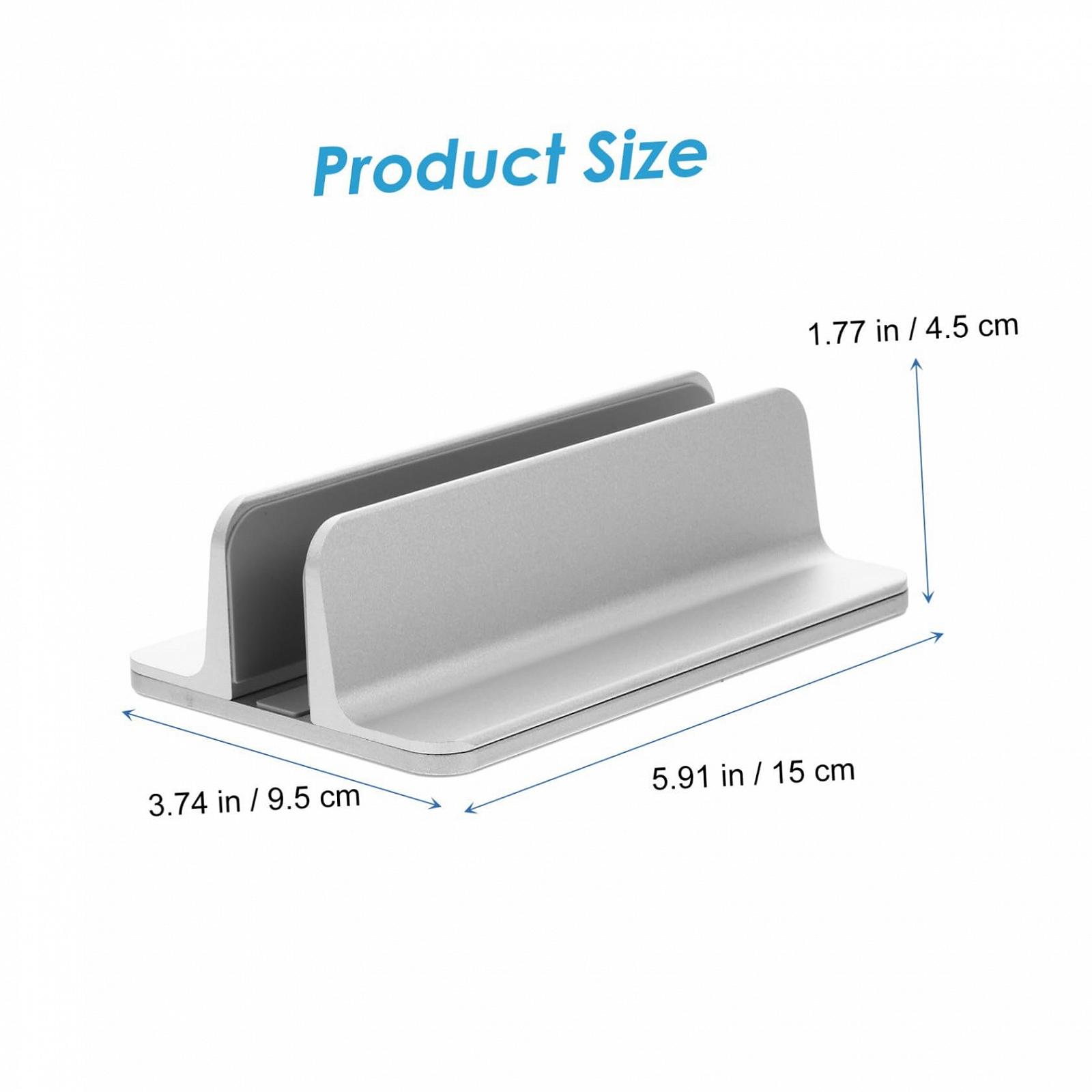 Вертикальна Підставка для Ноутбука Алюмінієвий Сплав, фото №9 Вертикальна Підставка для Ноутбука Алюмінієвий Сплав, фото №9