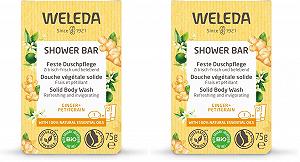 Твердий гель для душу WELEDA Ginger & Petitgrain органічний веганський - Фото 1