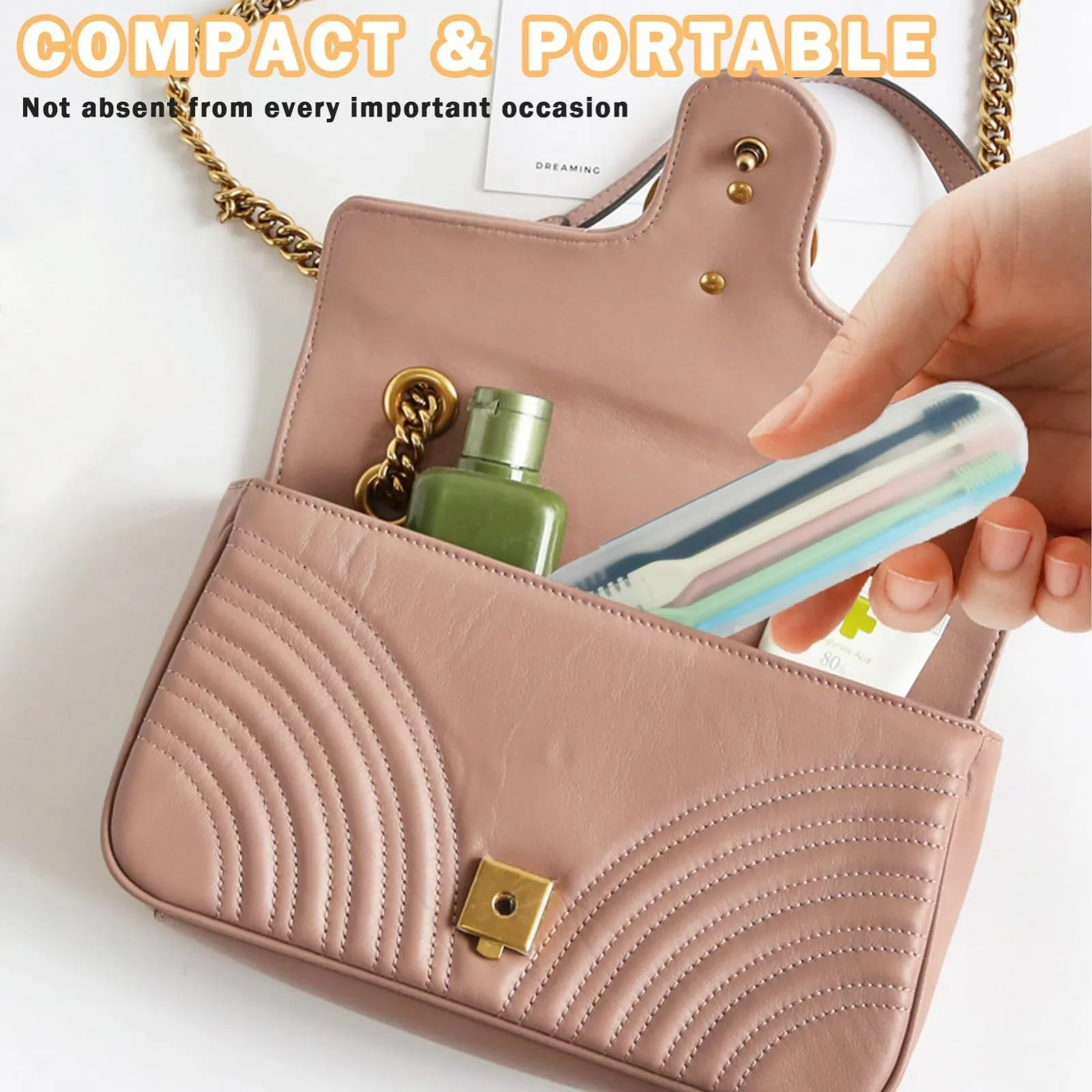 Тример Hengrongshen Nose Hair Double Head 2-in-1 5 кольорів 360°, фото №7