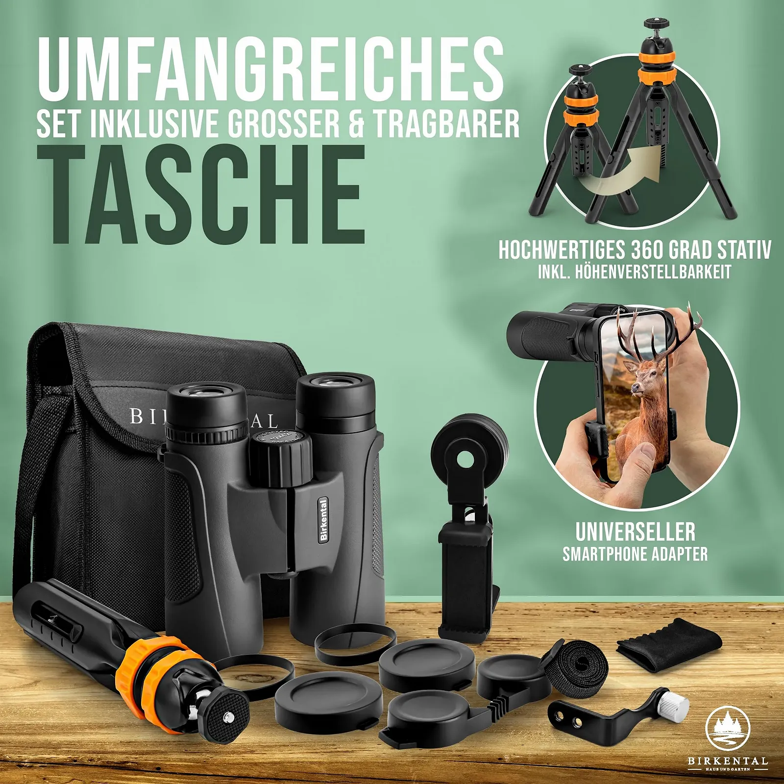 Бінокль Birkental 12x42 Compact, фото №2