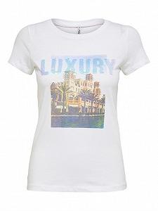 Футболка ONLLUX LIFE FIT TOP BOX JRS 15231606-Bright  ONLY Білий XS - Фото 1