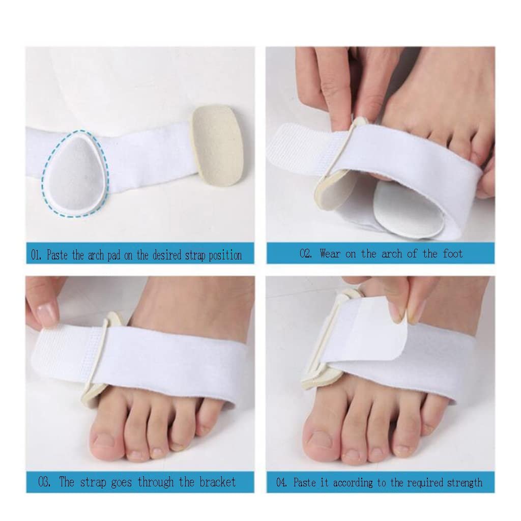 Шина для великого пальця стопи з подушечкою для підтримки плоскостопості для чоловіків і жінок, фото №7 Шина для великого пальця стопи з подушечкою для підтримки плоскостопості для чоловіків і жінок, фото №7