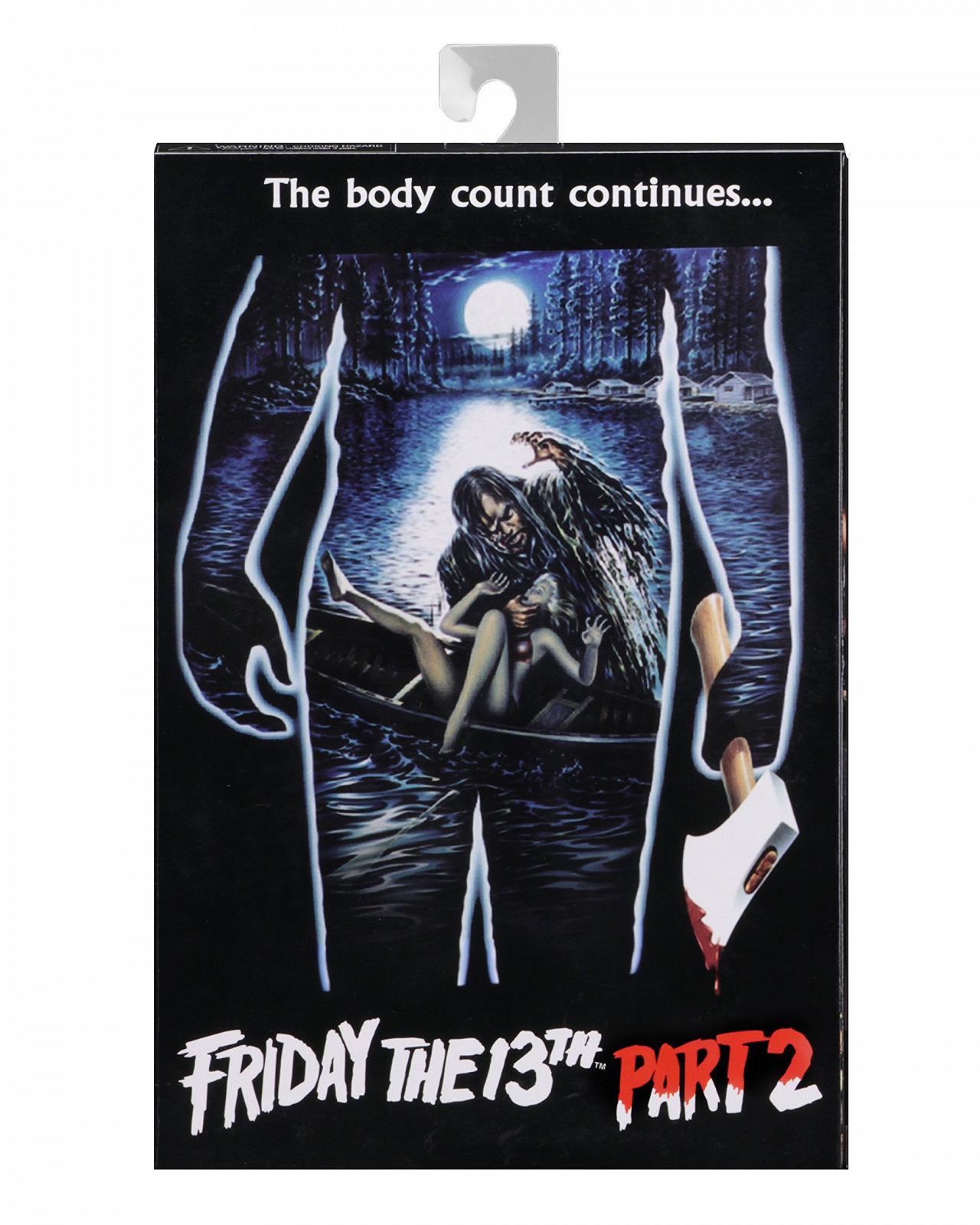 Фігурка NECA Jason Voorhees Friday The 13th Part 2 Ultimate, 18 см, різнокольоровий, фото №3