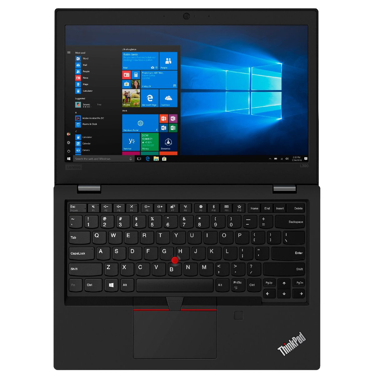 Ноутбук Lenovo ThinkPad L390 (i5-8365U/8/256SSD) Class A, фото №7