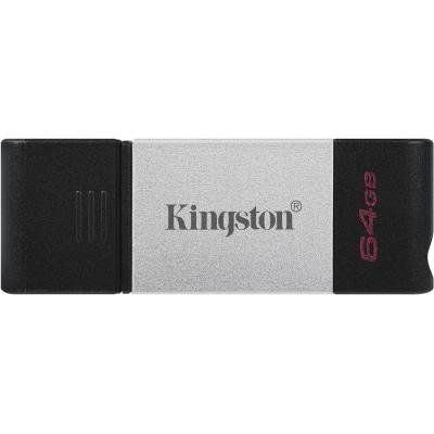 USB флеш-накопитель Kingston 64GB DataTraveler 80 USB 3.2/Type-C DT80/64GB, фото №1