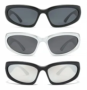 Спортивные очки Long Keeper Ретро Y2k UV400 synthetic.ua - Фото 1