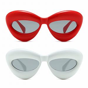 Солнцезащитные очки Cateye Long Keeper Женские/Мужские Винтажные Y2k synthetic.ua - Фото 1