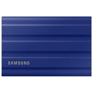 Зовнішній SSD накопичувач Samsung T7 2.0TB Shield Blue (MU-PE2T0R/EU) - Фото 1