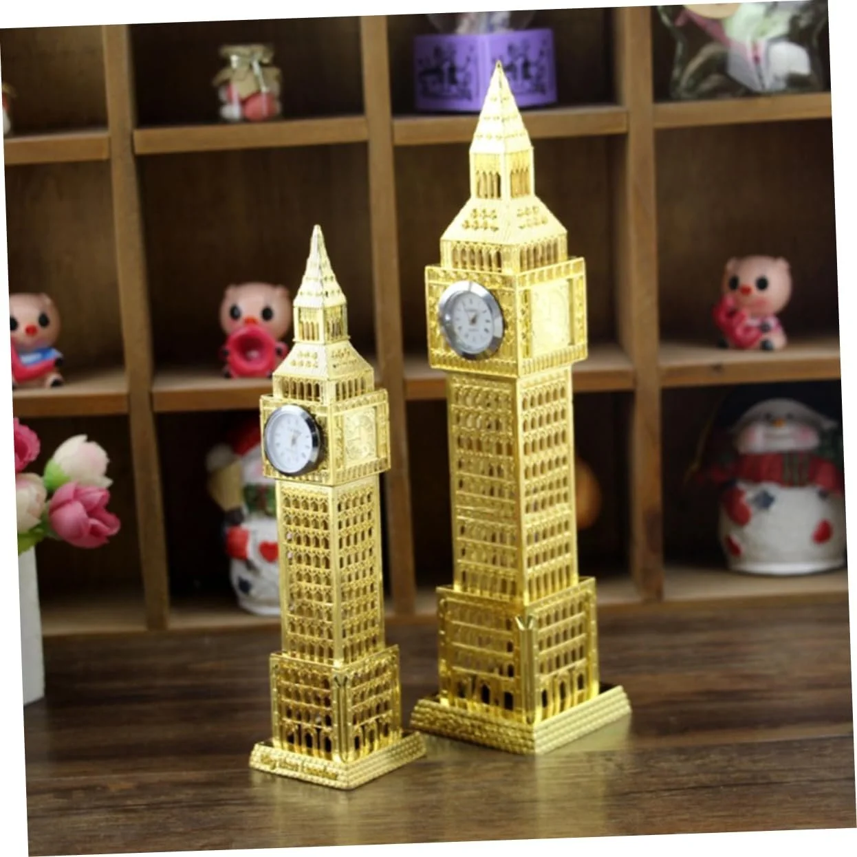 Часы Настольные/Полочные FUNOMOCYA Большое Металлическое Украшение из Декоративной Обработки, фото №7