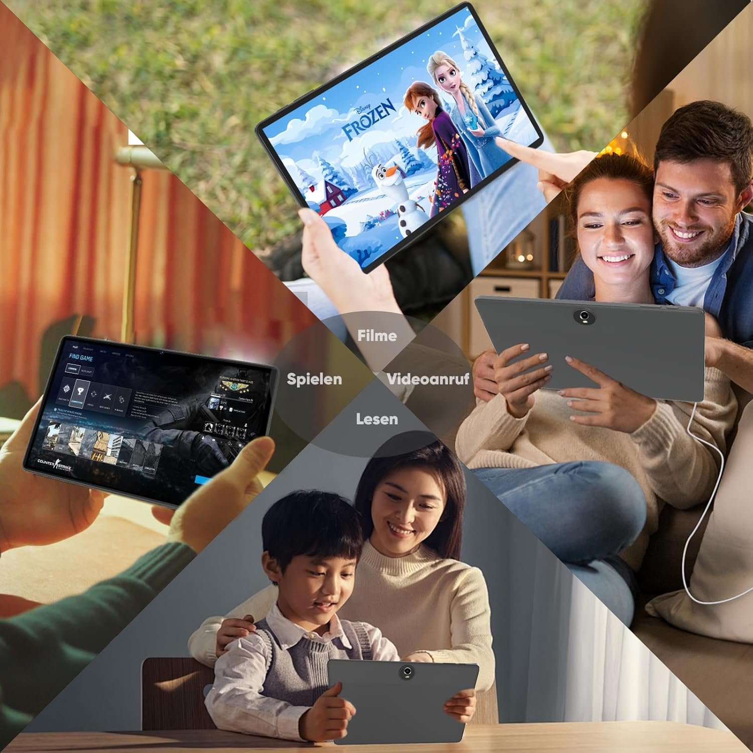 Планшет 11" COLORROOM C5 6+6/128Gb 8 ядер Android 14 8000 mAh Серый, фото №7