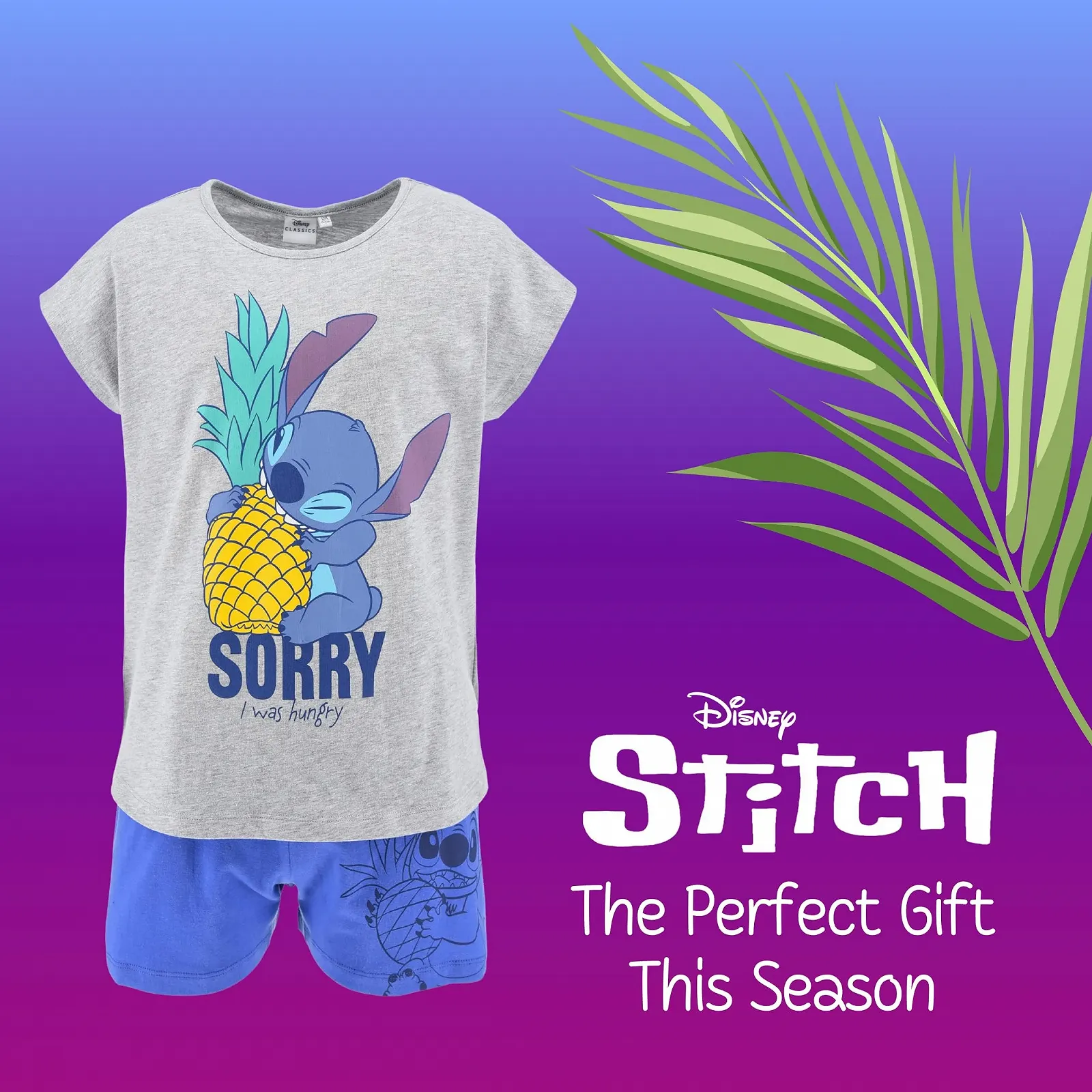 Комплект (футболка та шорти) Disney Stitch Sorry, фото №8 Комплект (футболка та шорти) Disney Stitch Sorry, фото №8