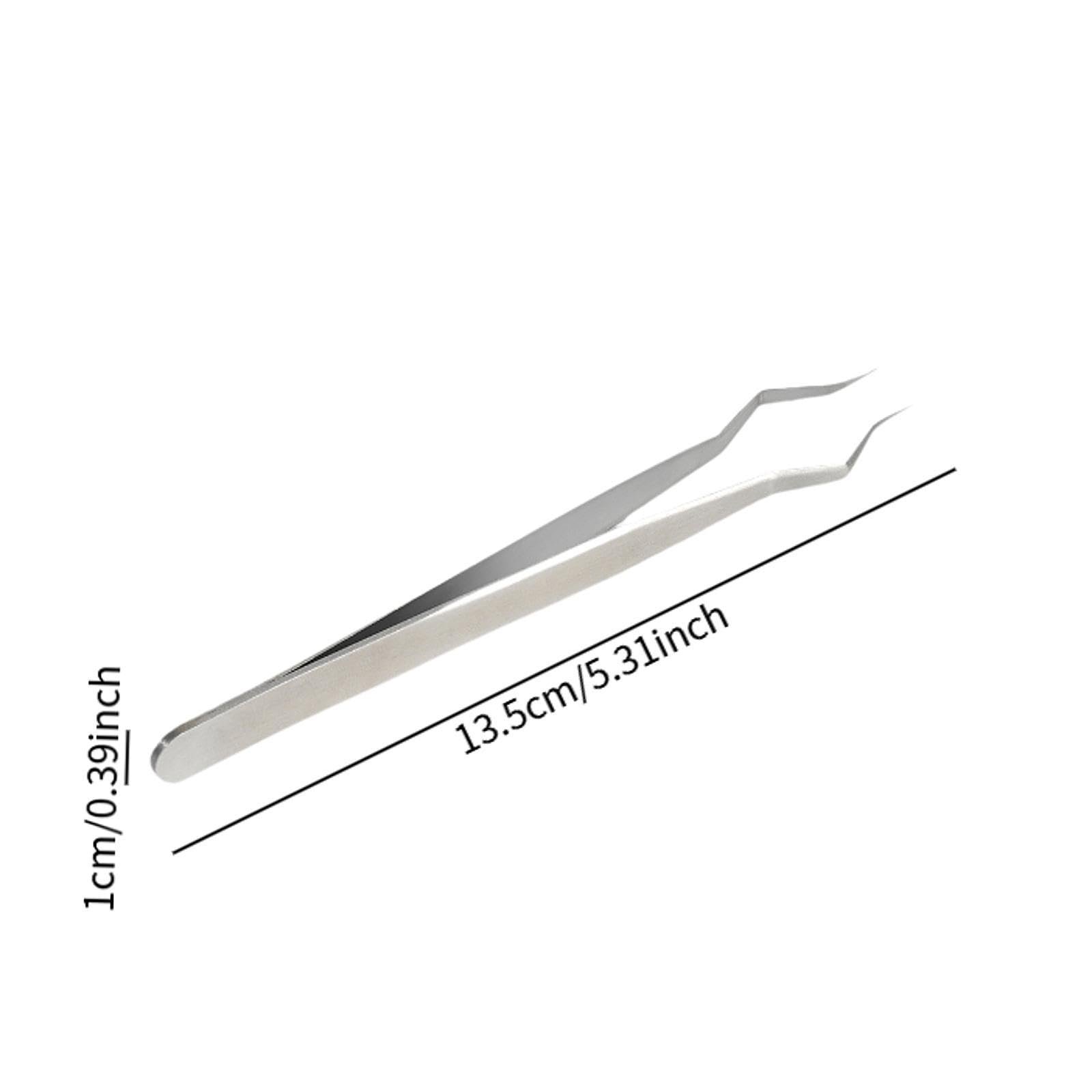 Пінцет для нарощування вій Harilla Precision Silver, фото №5