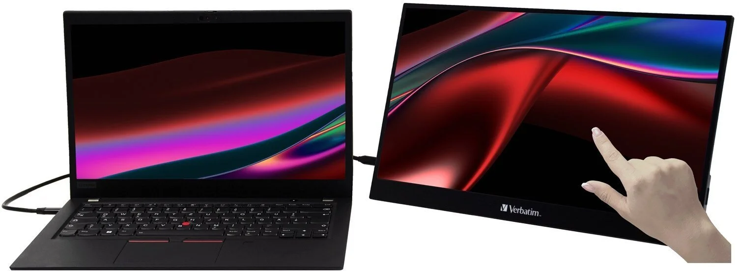 Монитор портативный сенсорный 17.3" Verbatim PMT-17 4K IPS 60 Гц, фото №6