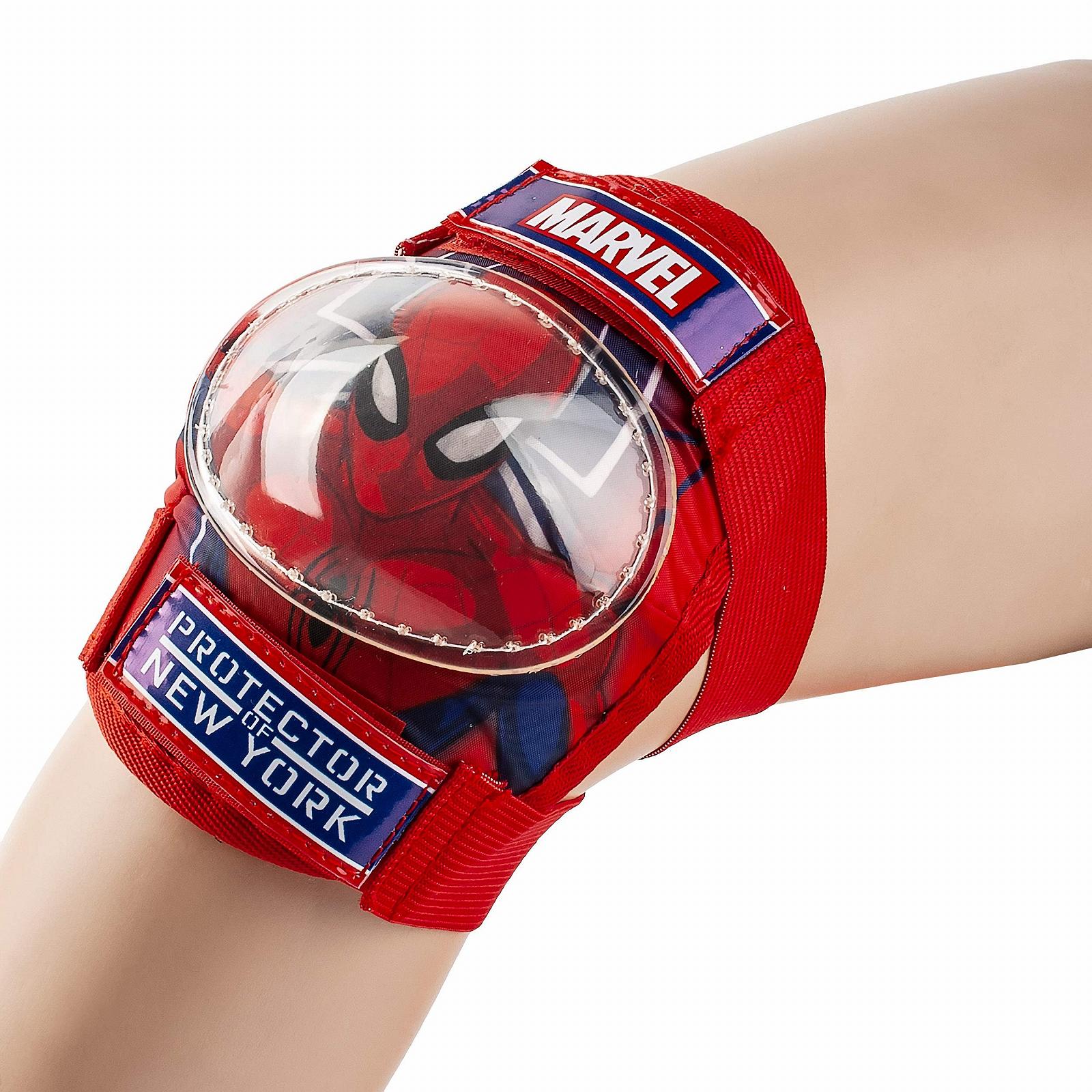 Комплект защиты Spyderman, детский шлем / велосипедный шлем, размер 52-56, фото №8