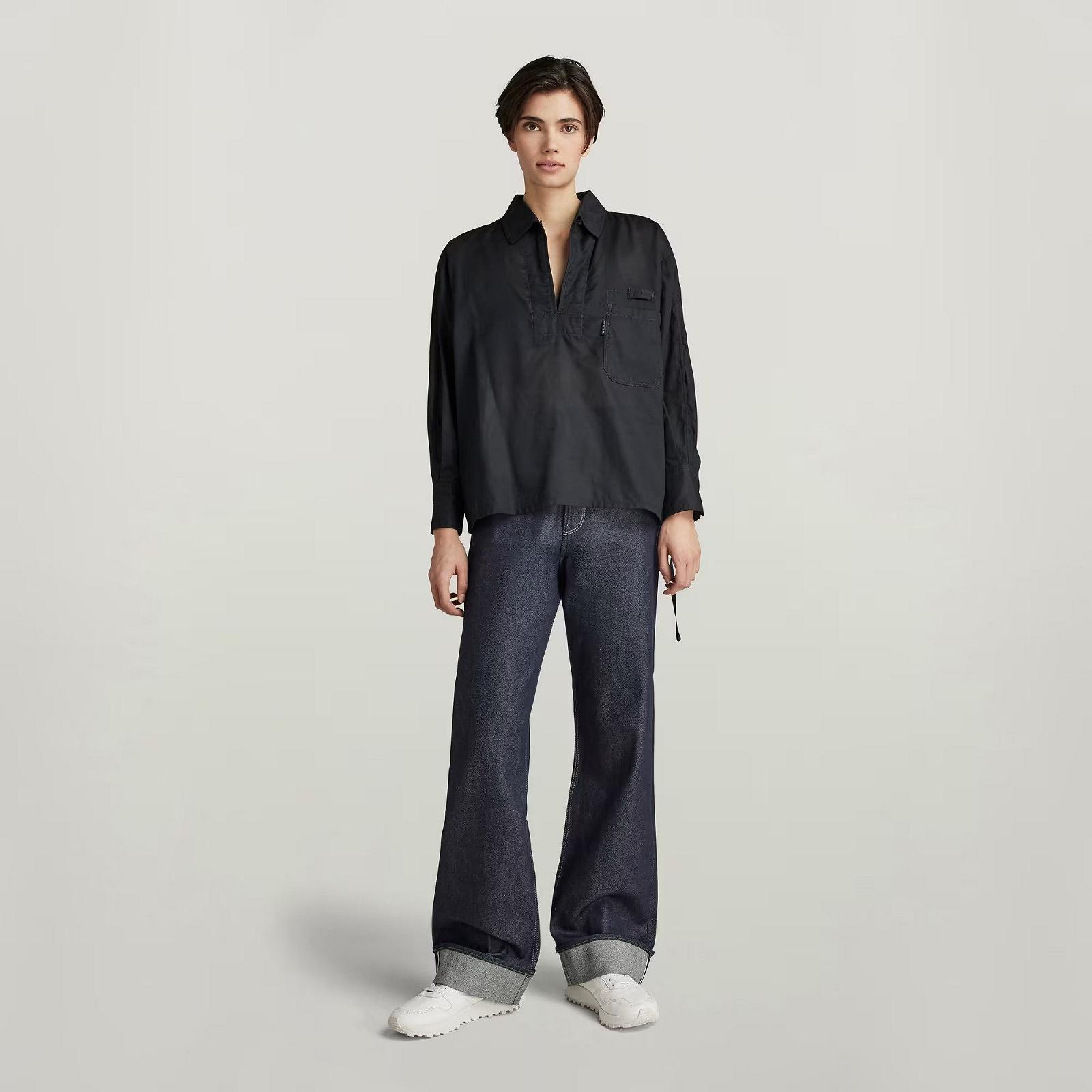 Женская рубашка G-Star RAW Bowling Polo - M, фото №6 Женская рубашка G-Star RAW Bowling Polo - M, фото №6