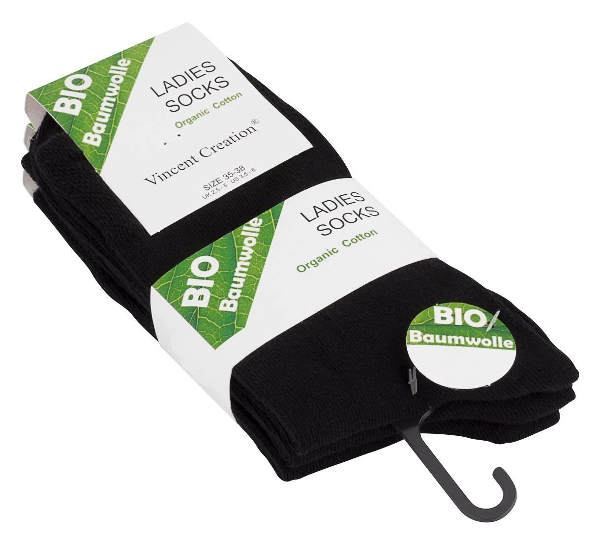 Шкарпетки Vincent Creation 12 пар Жіночі Органічна Бавовна, фото №3