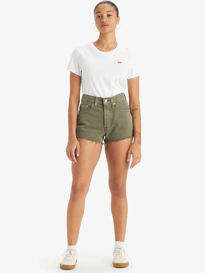 Жіночі шорти Levis - 501 Original Short Dusty Lichen Short - Womens - 24, фото №4
