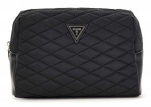 Косметичка GUESS Top Zip Cosmetic Bag L Черный - Фото 1