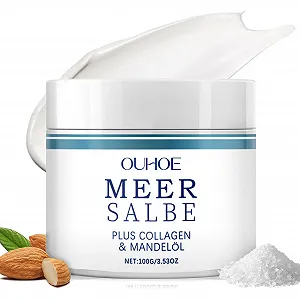 Мазь для рук и ногтей Sea Plus с коллагеном и миндальным маслом 100 г - Фото 1