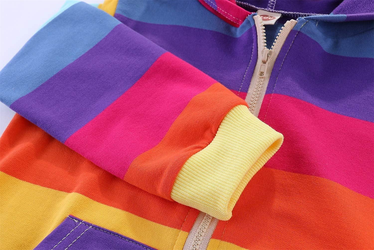 Куртка Mud Kingdom для хлопчика з блискавкою та капюшоном, райдужний клаптиковий візерунок, фото №8 Куртка Mud Kingdom для хлопчика з блискавкою та капюшоном, райдужний клаптиковий візерунок, фото №8