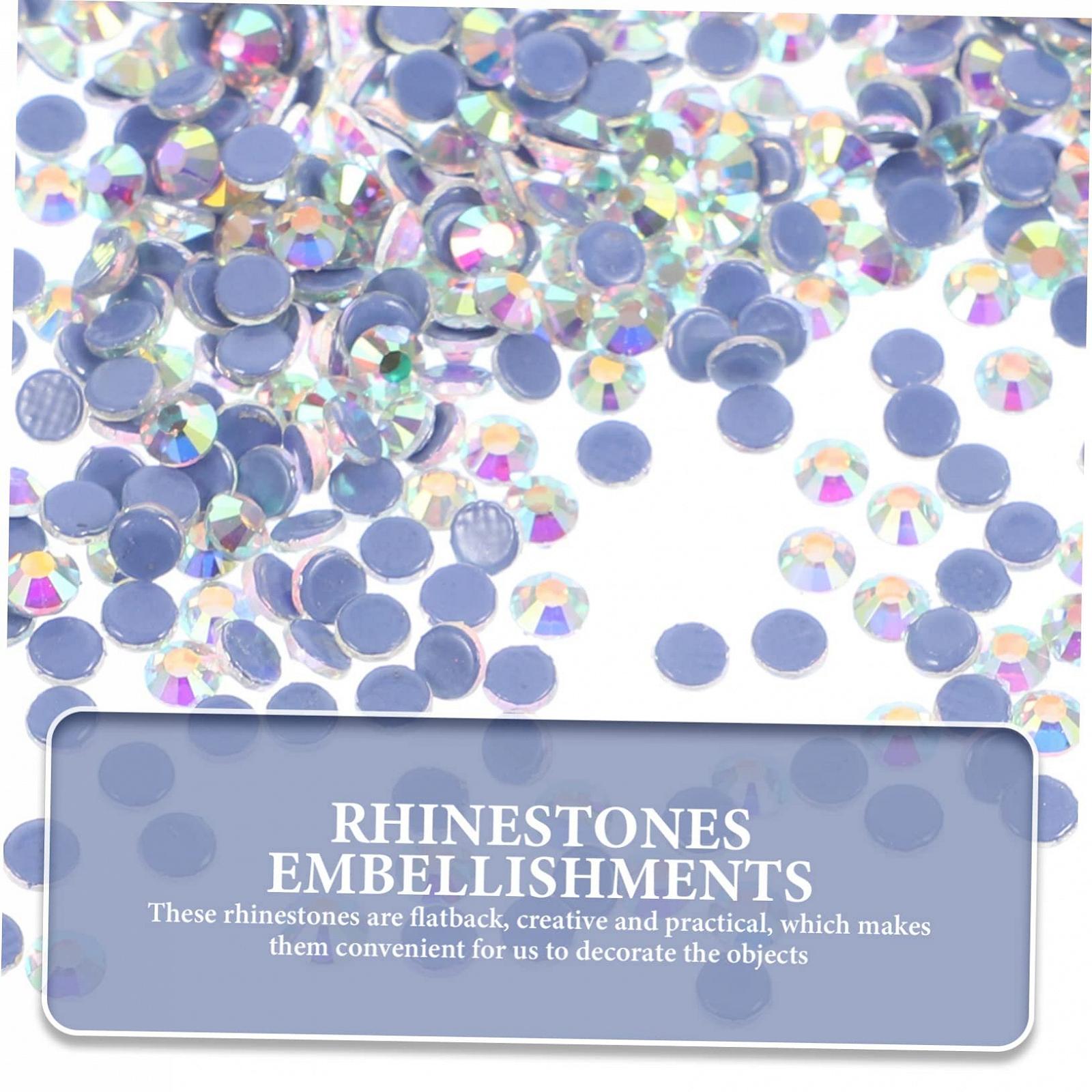Стразы FRCOLOR для декора ваз, одежды, 2880 штук x 3, фото №2