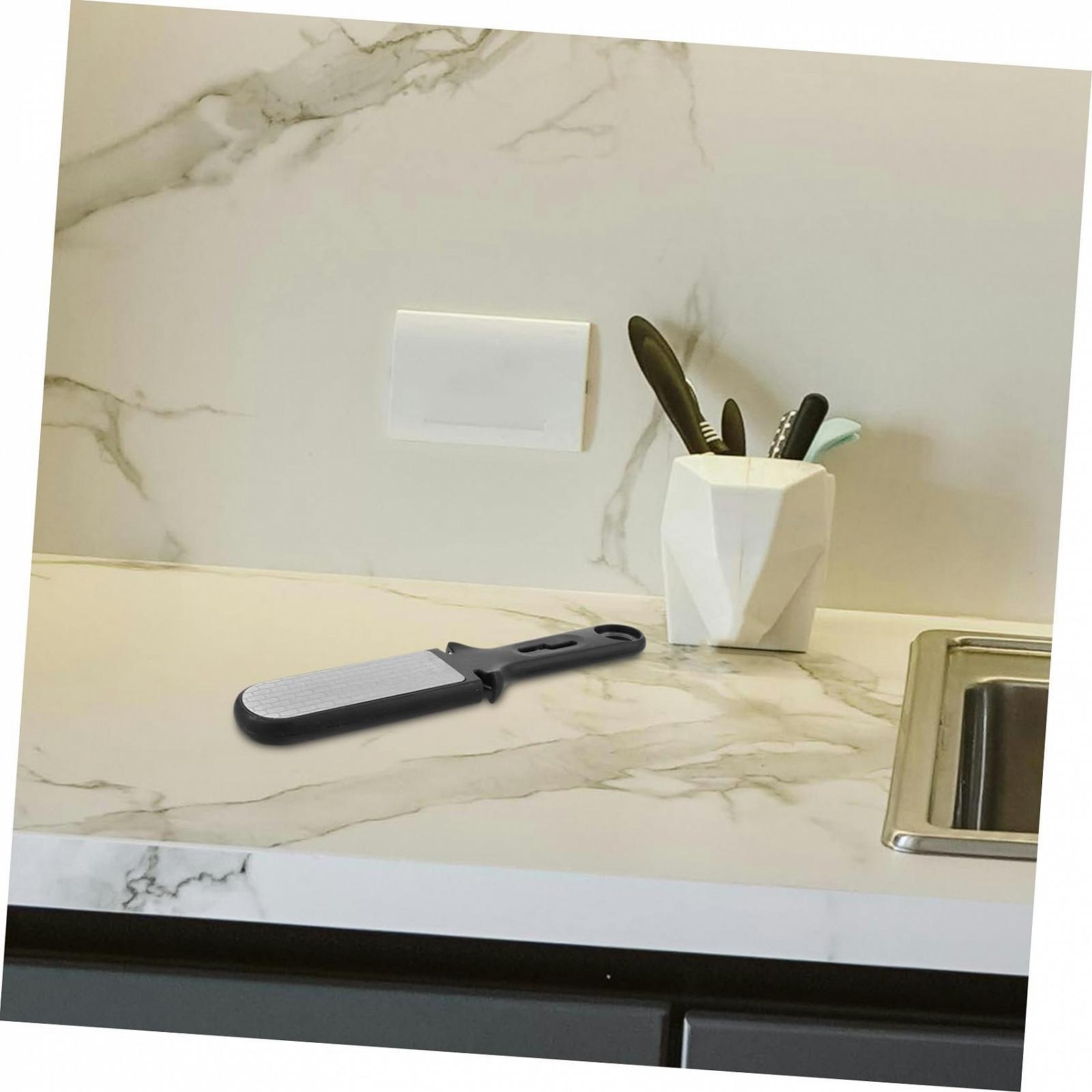 Мусат iplusmile багатофункціональний нержавіюча сталь ручний чорний, фото №6