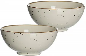 Миска Ritzenhoff & Breker Buddha Bowls Xico Набор из 2 штук 950 мл каждая Кремовая Керамика - Фото 1