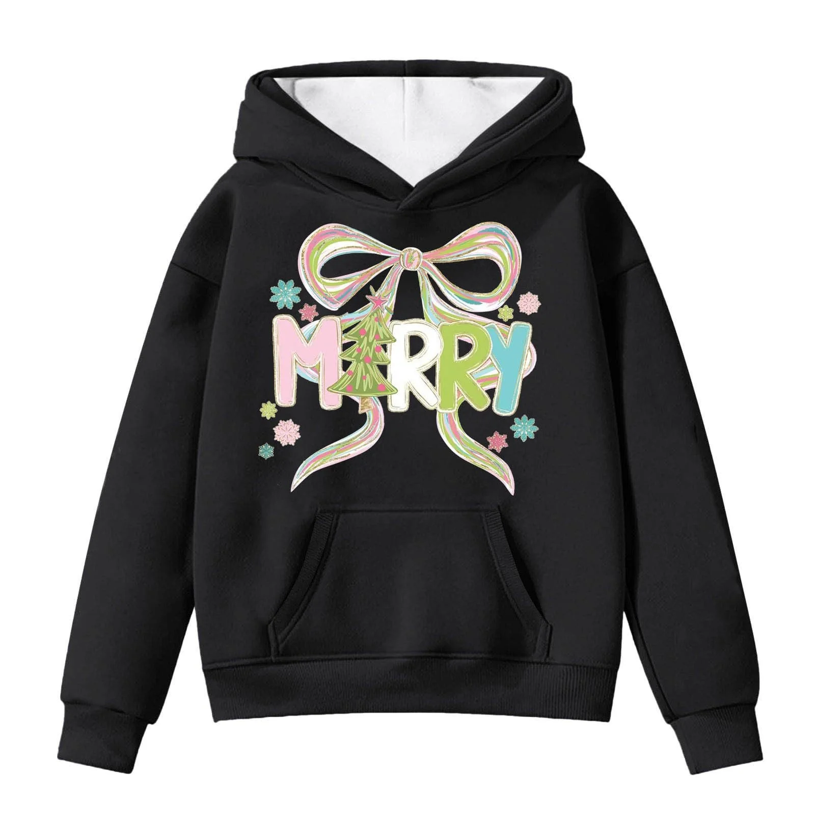 Толстовка для мальчиков с капюшоном с принтом оленя, размер 128, фото №1