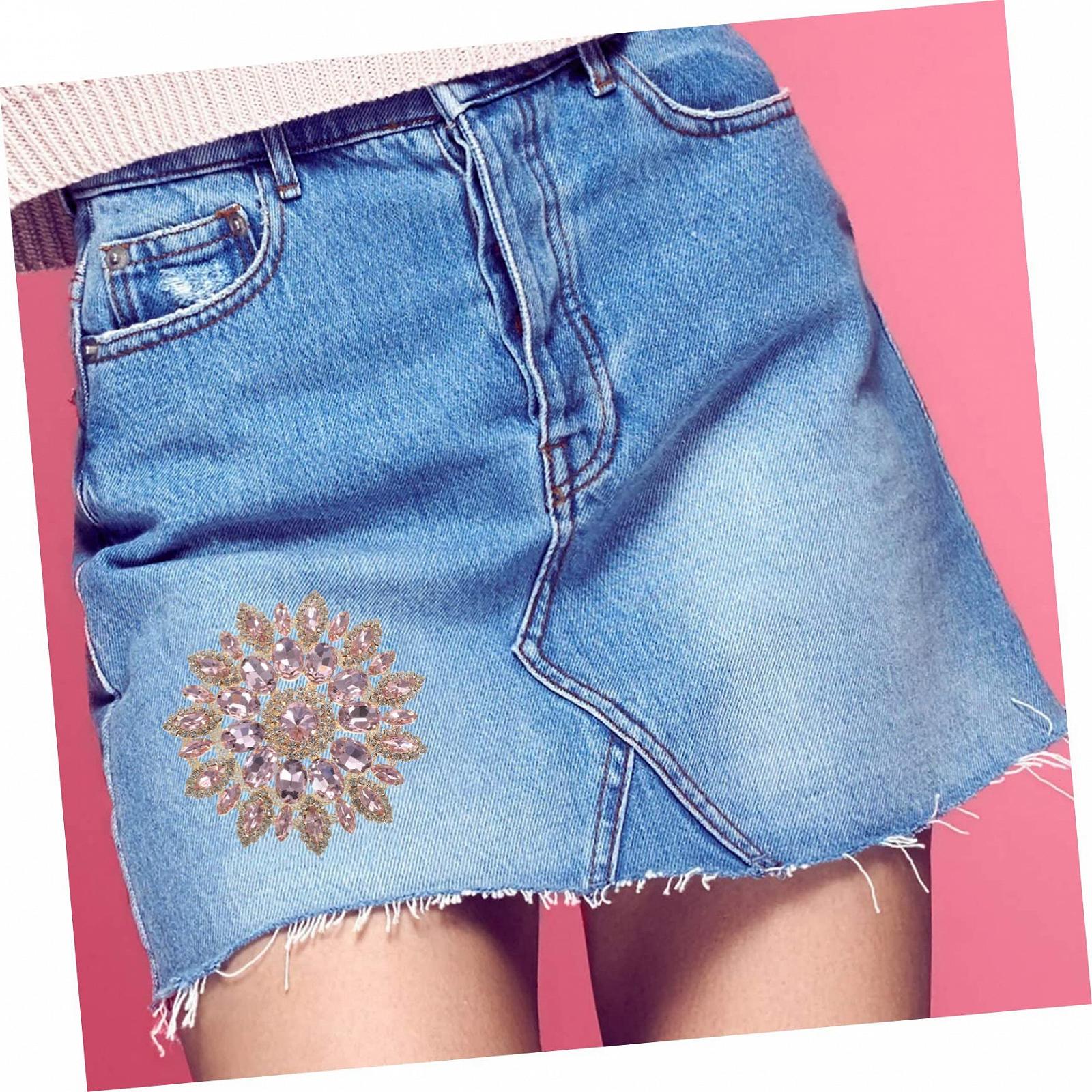 Нашивки Operitacx 3 шт. Аппликации ручной работы разных форм для украшения одежды, фото №3