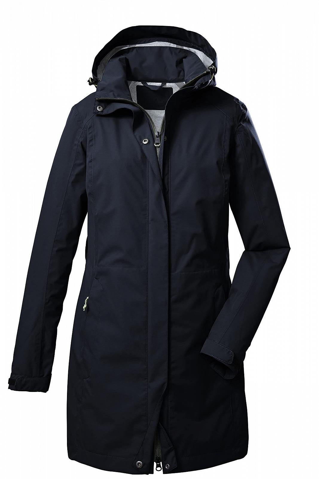 Жіноча парка Killtec Kos 93 Wmn Prk 2 1/2-Layer Functional з капюшоном, що знімається, фото №1