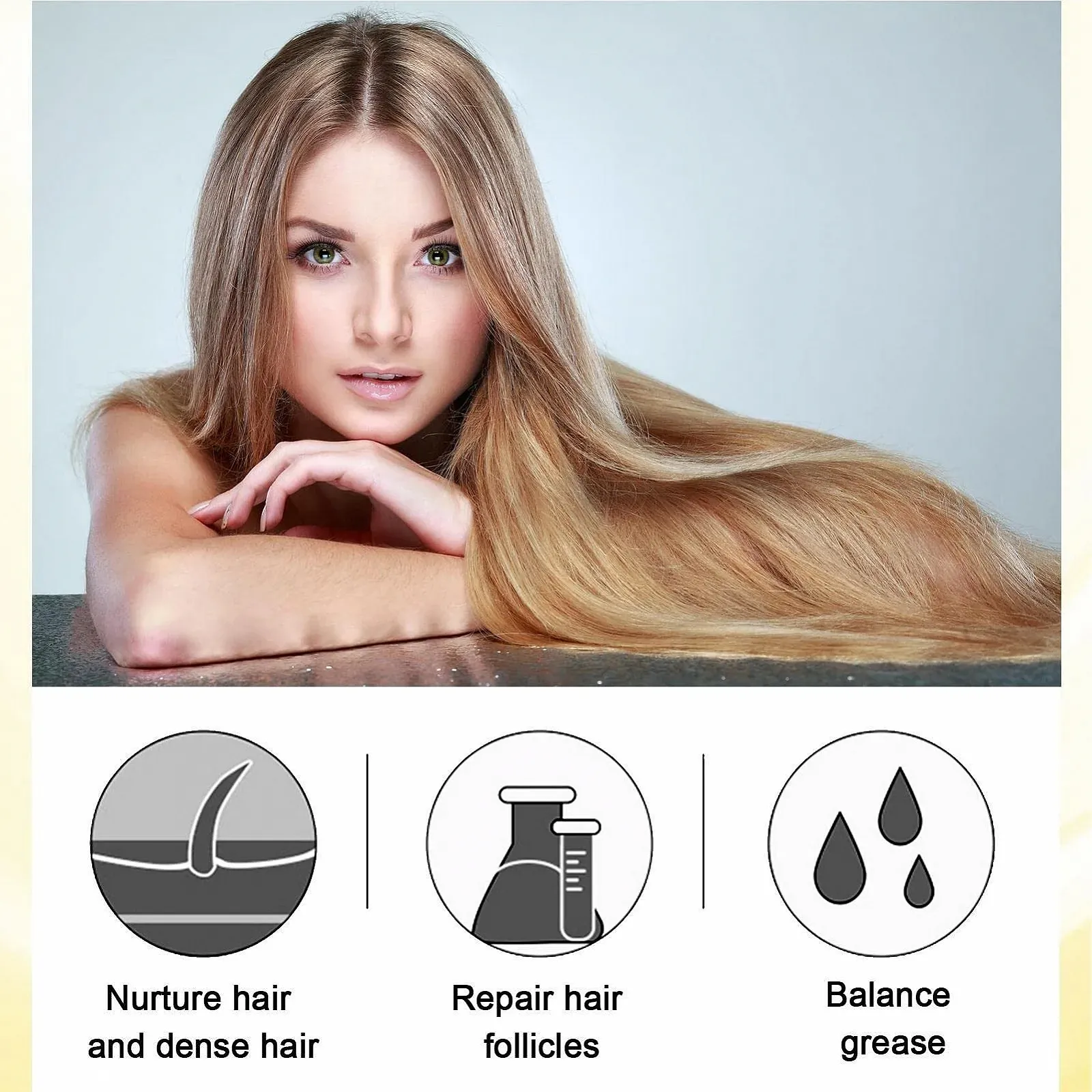 Есенція для росту волосся Delr, 20 мл, фото №8