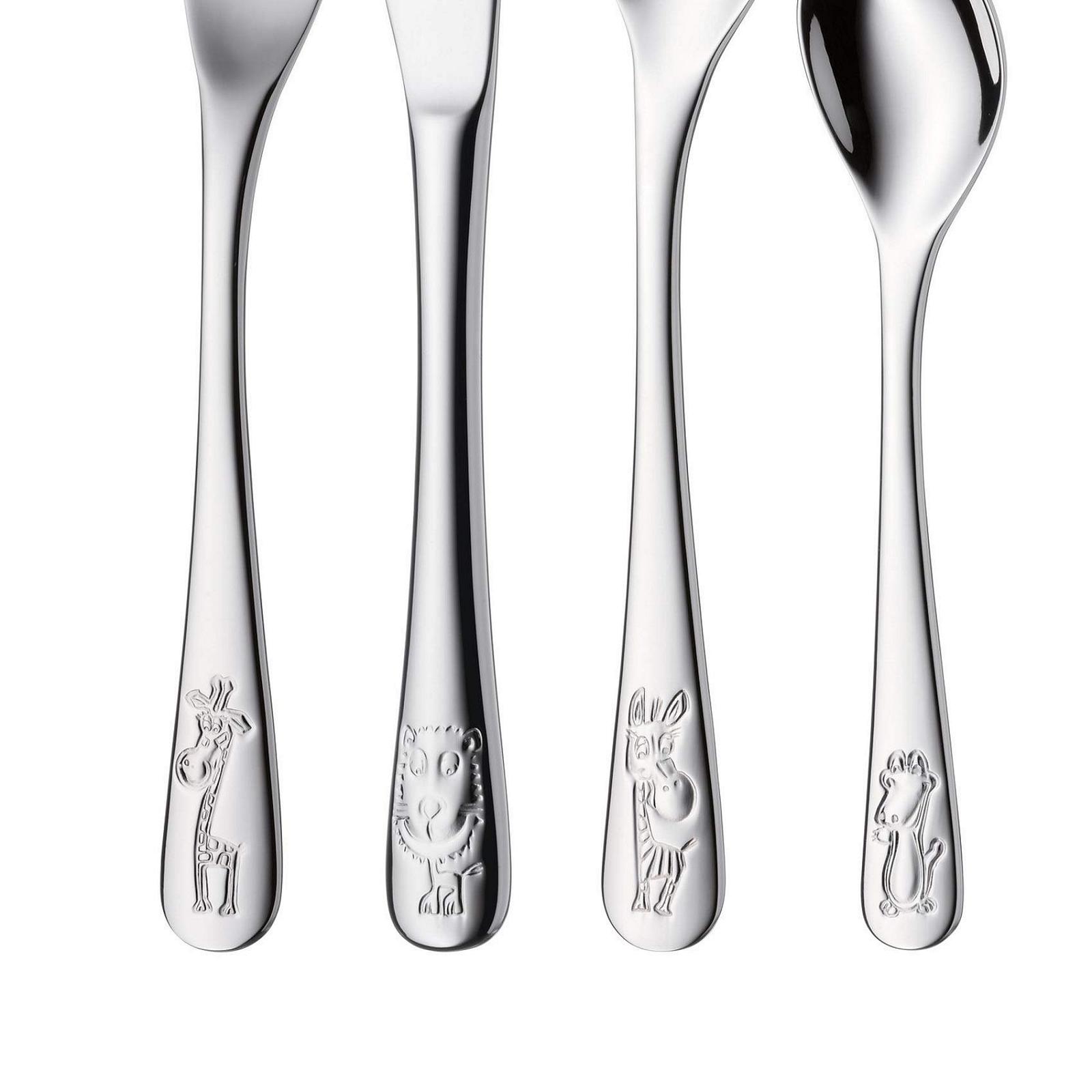 Набір дитячих столових приборів WMF Janosch, 4 предмети, нержавіюча сталь, фото №7 Набір дитячих столових приборів WMF Janosch, 4 предмети, нержавіюча сталь, фото №7