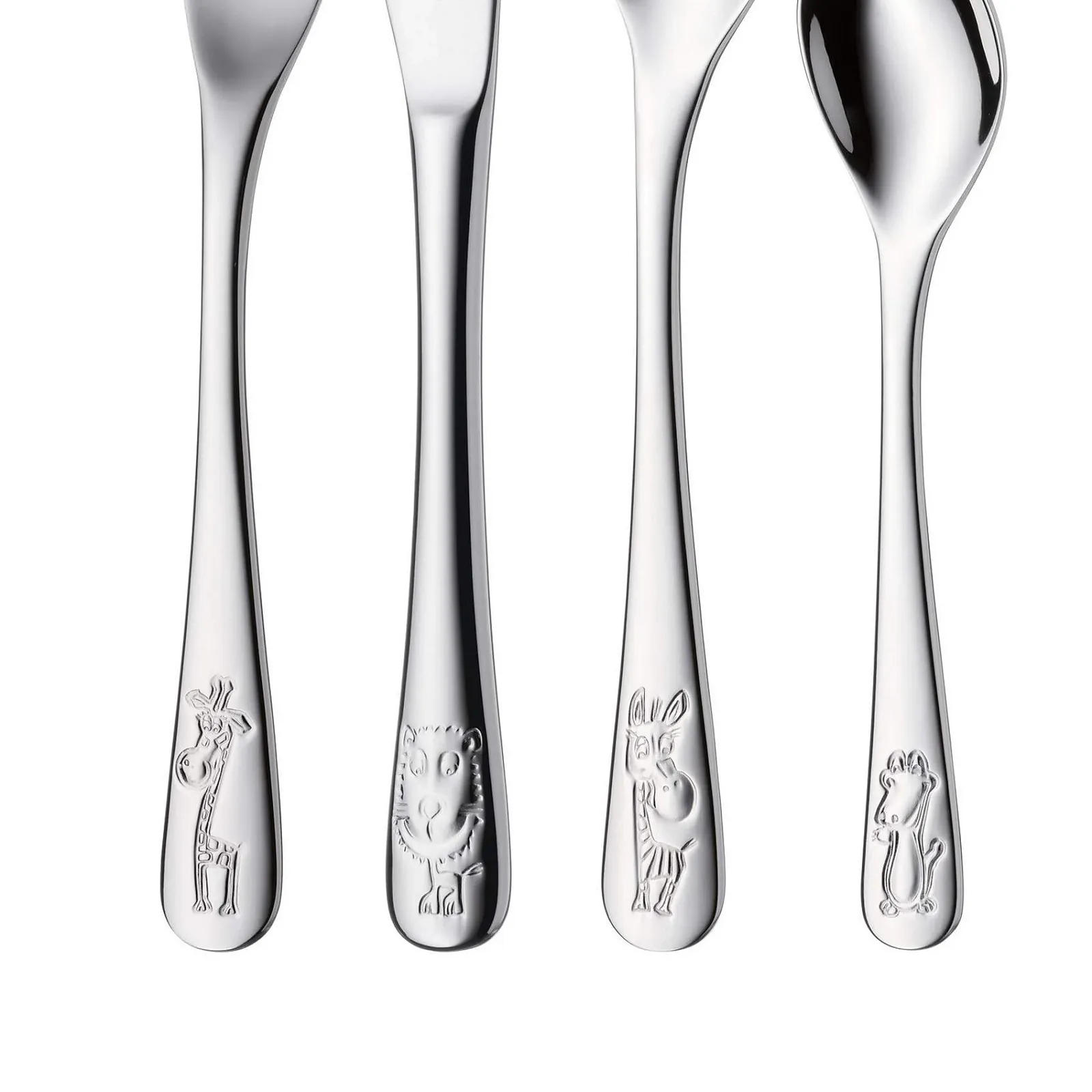 Набір дитячих столових приборів WMF Janosch, 4 предмети, нержавіюча сталь, фото №7 Набір дитячих столових приборів WMF Janosch, 4 предмети, нержавіюча сталь, фото №7