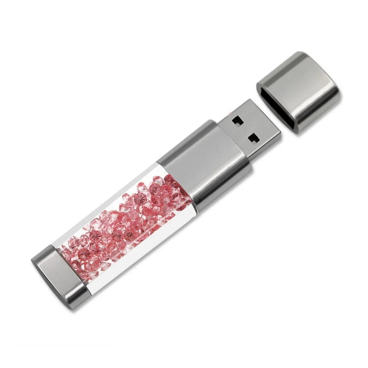USB 3.0 Flash Drive Jewelry Crystal Rhinestone Waterproof Shockproof Transparent, фото №1 USB 3.0 Flash Drive Jewelry Crystal Rhinestone Waterproof Shockproof Transparent, фото №1