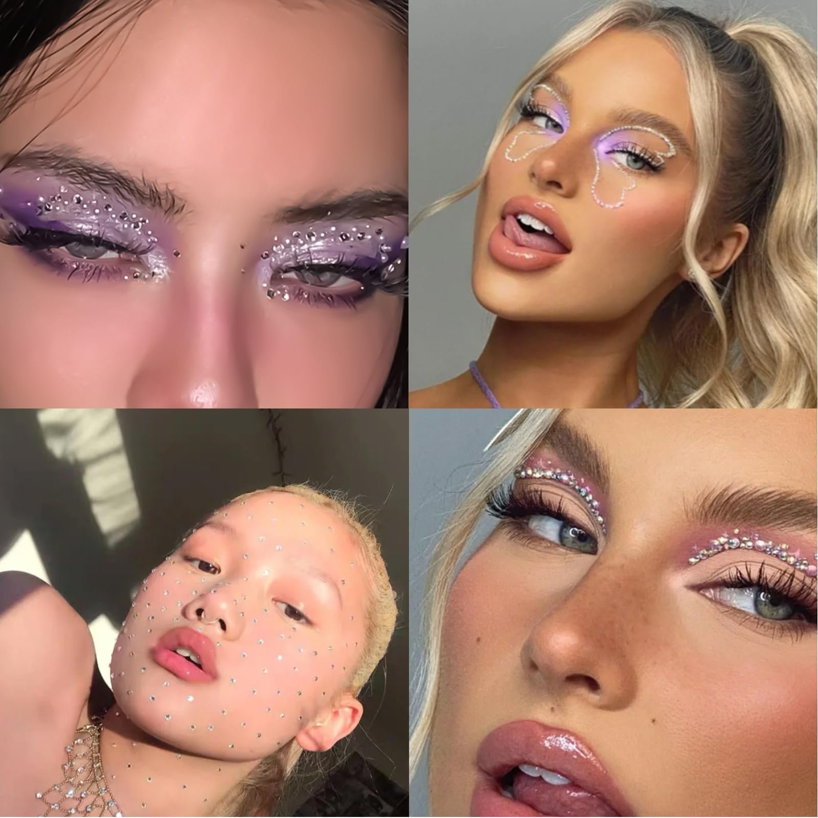 Стразы и жемчуг для ногтей HNUIX 4 шт, кристаллы, стразы, искусственные бриллианты, жемчуг для ногтей, 3D украшения для ногтей, с восковым карандашом и пинцетом, фото №7