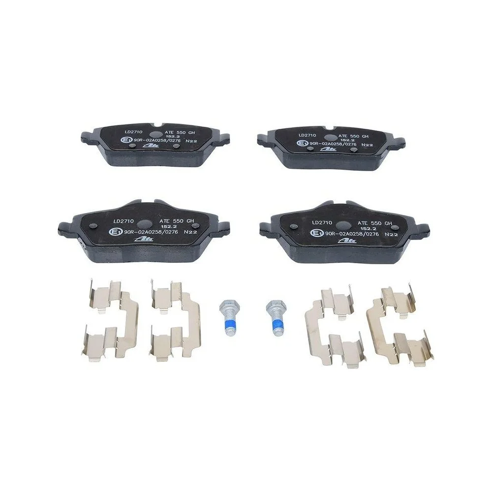 Комплект тормозных колодок, дисковый тормоз ATE Ceramic 13.0470-2710.2 для BMW MINI, фото №1