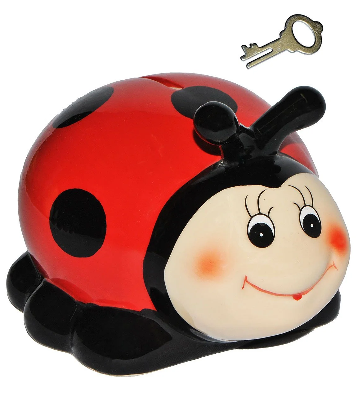 Скарбничка Сонечко З ключем Кераміка/Фарфор Велика, фото №1