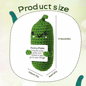 Набор NQEUEPN 2 Огурца Маринованных для Эмоциональной Поддержки цена на synthetic.ua - Фото 1 Набор NQEUEPN 2 Огурца Маринованных для Эмоциональной Поддержки synthetic.ua - Фото 1