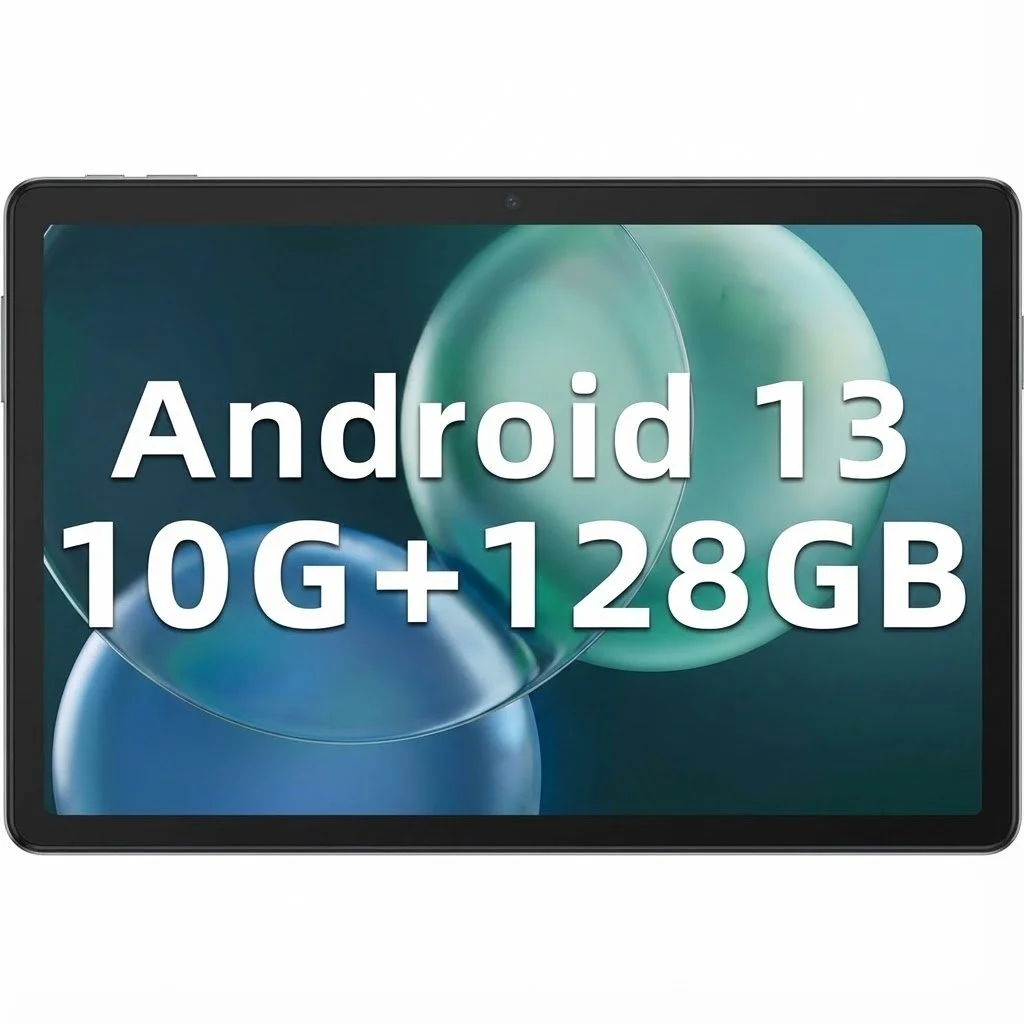 Планшет 10.1" OUZRS M2 10/128Gb Android 13 6000 mAh Чорний, фото №1