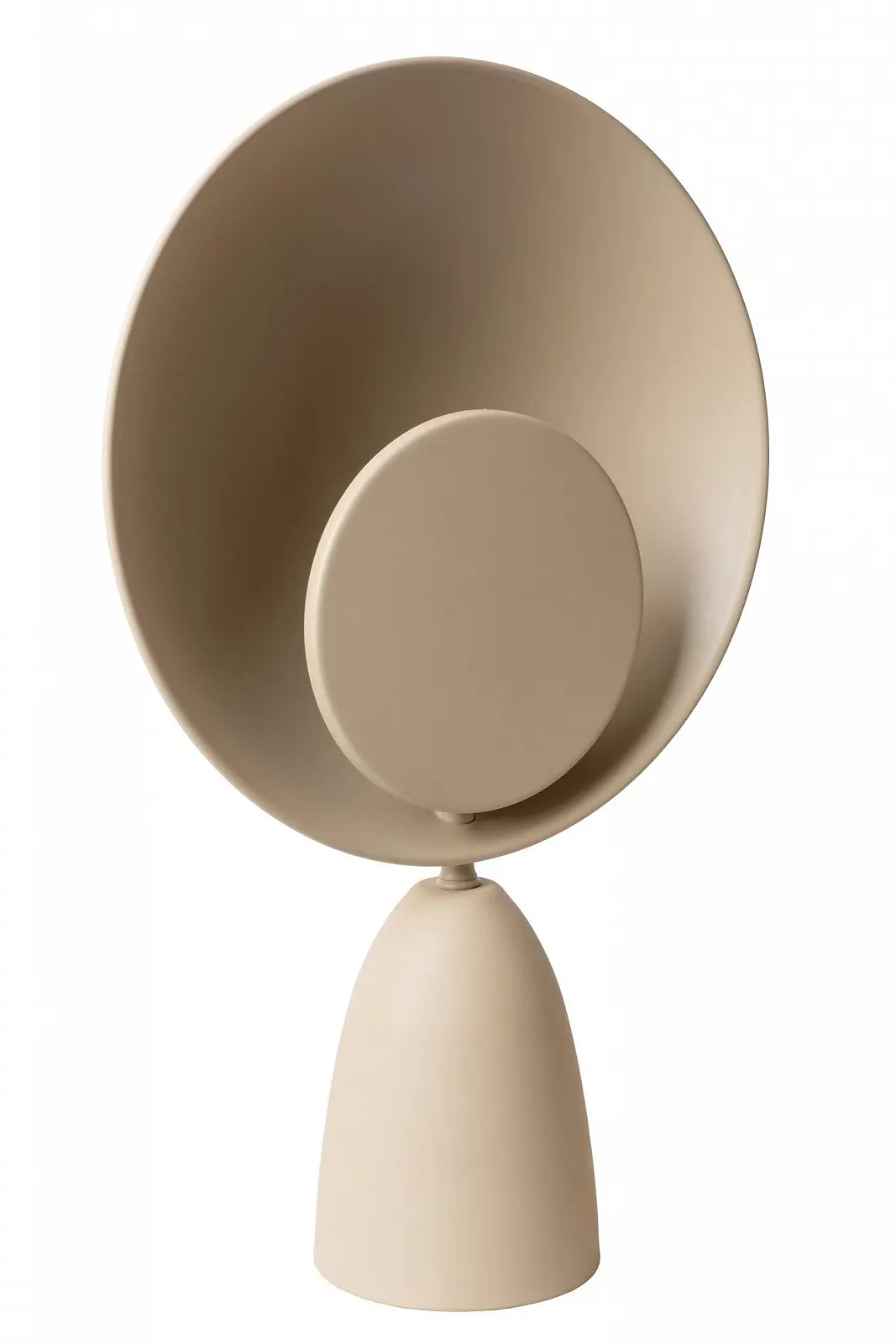 Настільна лампа LUCIDE Castamar LED 1 x 8 Вт 2100 К Діаметр 25,5 см Сіро-коричнева., фото №2