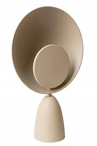 Настільна лампа LUCIDE Castamar LED 1 x 8 Вт 2100 К Діаметр 25,5 см Сіро-коричнева. synthetic.ua - Фото 1